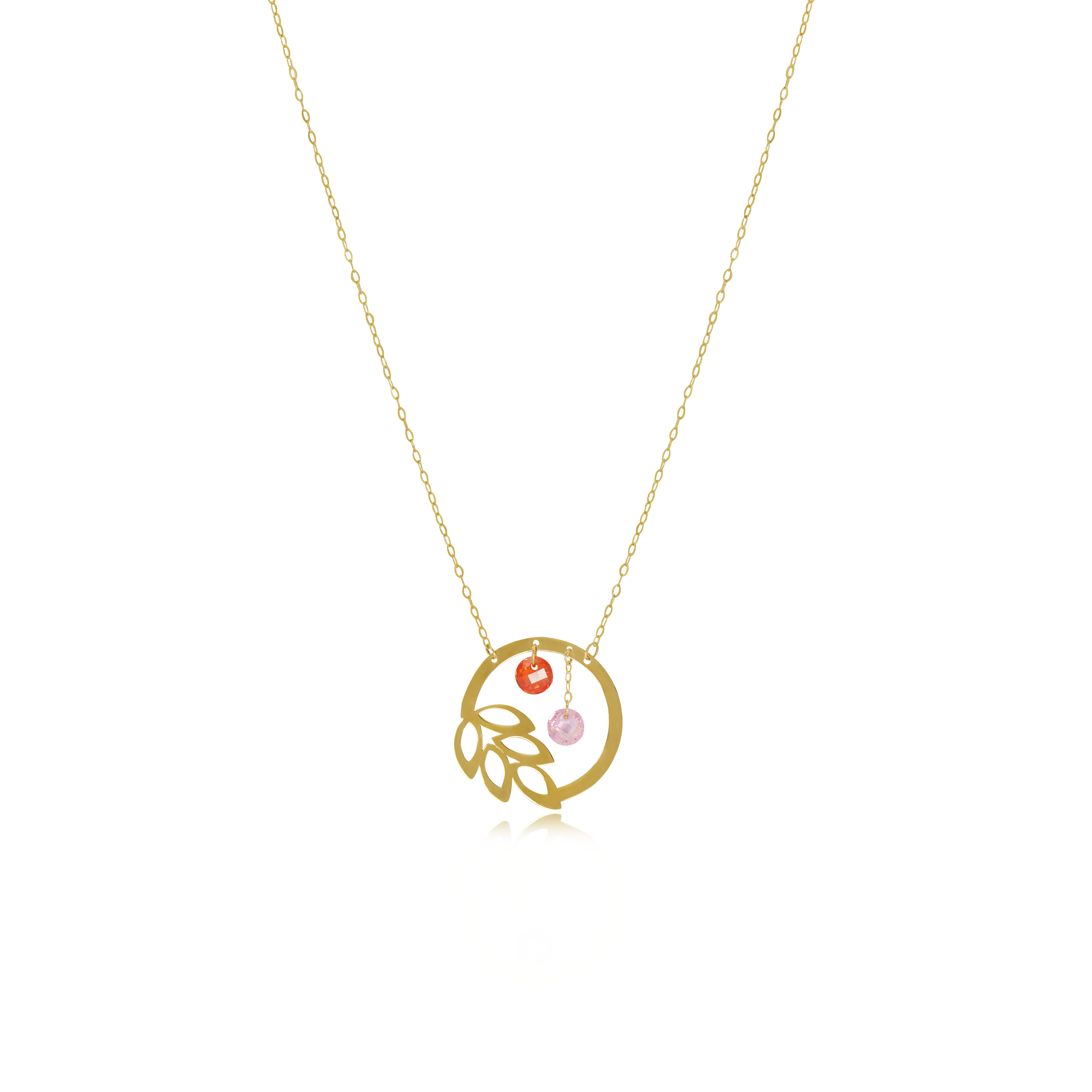 collier pétale  