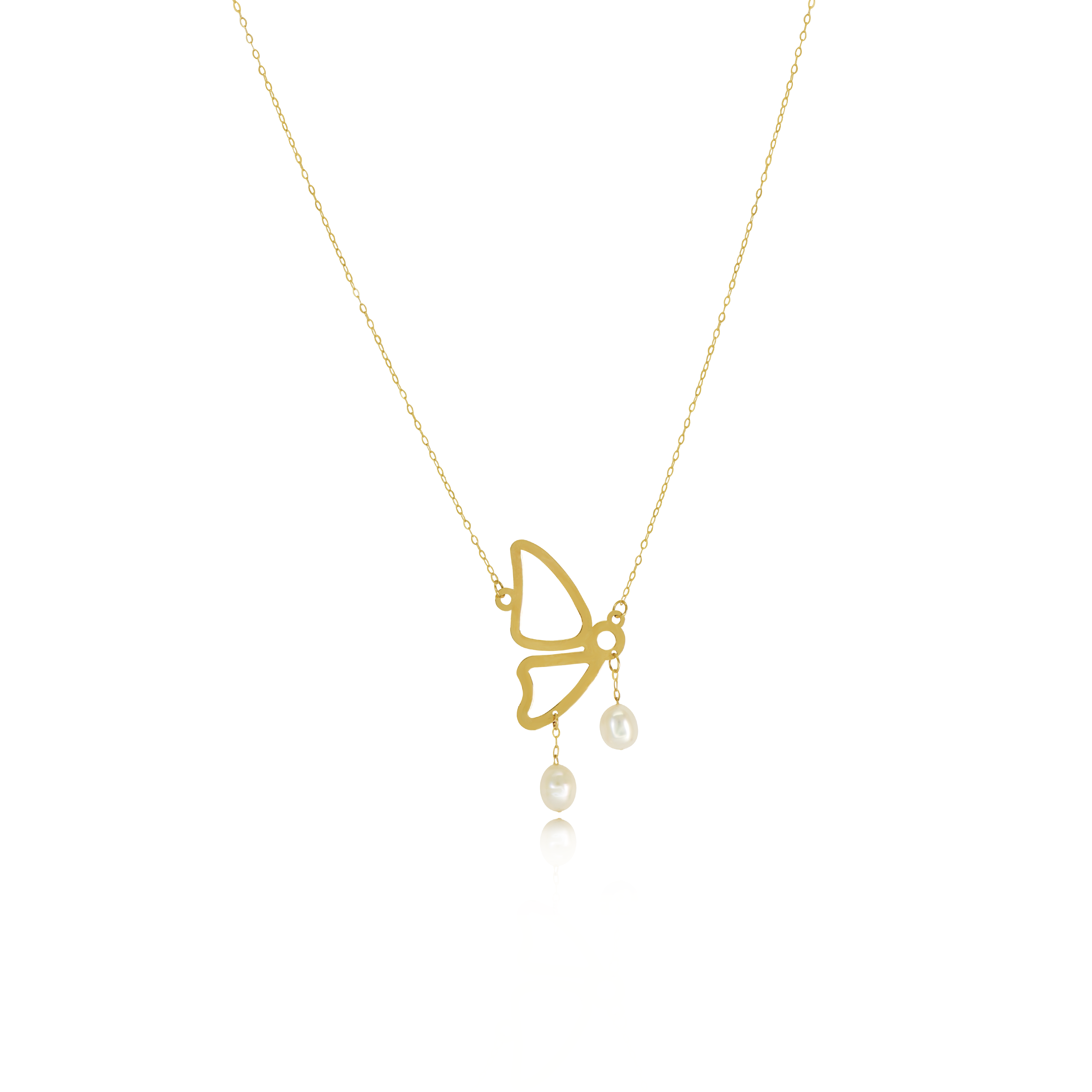collier aille perlée 